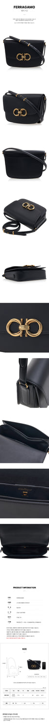 Salvatore Ferragamo Women’s Trapezio Shoulder Bag 76551590 [P]