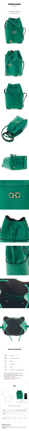 SALVATORE FERRAGAMO SMERALDO 21 2970 Bucket Bag mini 76551840 [P]