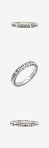 CHROME HEARTS Ring 3mm 26 Größe 162846977 [P]