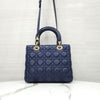 Dior Lady Medium Bag Navy Cannage M0565ONGE 10389 2230839 [P]