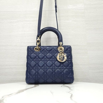 Dior Lady Medium Bag Navy Cannage M0565ONGE 10389 2230839 [P]