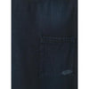 MSGM Denim T-Shirt mit Rückenlogo 17SS 99 32924291 [P]