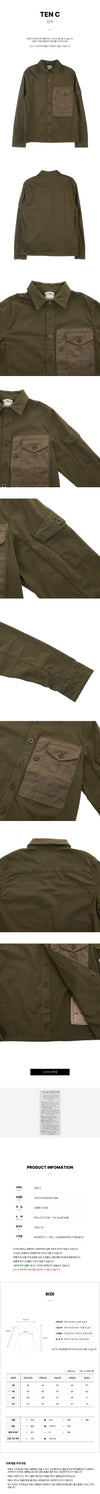 TEN C Herren Mid Layer Shirt 22CTCUC04087 006290 659 32118502 [P]