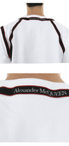 ALEXANDER MCQUEEN テープロゴハーネス半袖Tシャツ 32572204 [P]