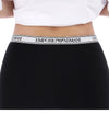 Emporio Armani Lucky Chance Logo Banding Biker Half Leggings XS 31703478 [P]
