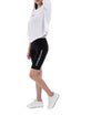 Emporio Armani Lucky Chance Logo Banding Biker Half Leggings XS 31703478 [P]