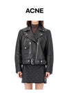 ACNE STUDIOS レザー バイカー ジャケット 44サイズ A70066 900 114303531 [P]