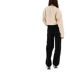 ACNE STUDIOS Logo-Print Crop Oversize Sweatshirt AI0118 AE6 153843624 [P]