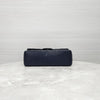 CHANEL Classic Large Caviar Flap Bag Navy Silver 9109 163156006 [P]