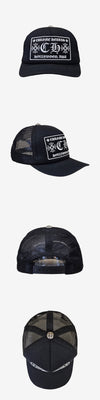 CHROME HEARTS Hollywood Trucker Hat Schwarz ZOCW5ITC 162848088 [P]