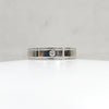 TIFFANY & CO Diamant 1P Together Doppel Milgrain Band Ring Platin 4.5 3360498 [P]