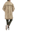 MAISON MIHARA YASUHIRO Glückschance Pad Pelzmantel Größe 100 A11CT042 BEIGE 66891908 [P]