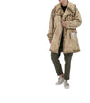 MAISON MIHARA YASUHIRO Glückschance Pad Pelzmantel Größe 100 A11CT042 BEIGE 66891908 [P]