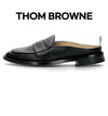 THOM BROWNE Penny Muli Loafer in Pebble Grain, Größe 36.5 59256411 [P]