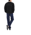 AMI ラッキーチャンス ストレートパンツ HTR005 CO0051 430 Lサイズ 60792401 [P]