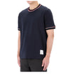 Thom Browne Lucky Chance Milano Stripe Short Sleeve T-Shirt MJS231A J0055 415 60792414 [P]