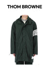 THOM BROWNE Schräger Polyester Twill Kapuzenjacke MJT407A 310 65130282 [P]