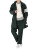 THOM BROWNE Schräger Polyester Twill Kapuzenjacke MJT407A 310 65130282 [P]