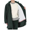 THOM BROWNE Schräger Polyester Twill Kapuzenjacke MJT407A 310 65130282 [P]
