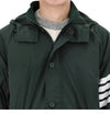 THOM BROWNE Schräger Polyester Twill Kapuzenjacke MJT407A 310 65130282 [P]
