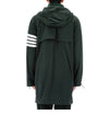 THOM BROWNE Schräger Polyester Twill Kapuzenjacke MJT407A 310 65130282 [P]