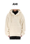 AMI Shearling Kapuzen-T-Shirt 185 67104871 [P]