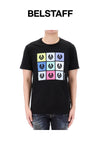 Belstaff Tile Logo Print Short Sleeve T-Shirt 104021 47614032 [P]