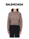 BALENCIAGA BB モノグラム プルオーバー ニット 733863 T3253 9378 46549026 [P]