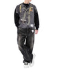 MAISON MIHARA YASUHIRO Grafikdruck Pullover A10SW532 Schwarz 50721712 [P]
