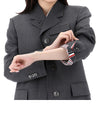 THOM BROWNE ウールコート フォーク769H 06146 025 52803395 [P]
