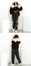 ISABEL MARANT 27インチ パッチワークパンツ 01BK 44142814 [P]