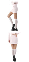SELF-PORTRAIT Minirock mit Taschen Größe M RS23041SKP LIGHTPINK 43321411 [P]