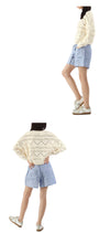 Louise Misha Cable Knit Cotton Sweater 44142794 [P]