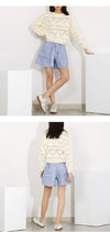 Louise Misha Cable Knit Cotton Sweater 44142794 [P]
