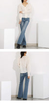 Louise Misha Size 44 Lucky Chance Blouse WRIS23B0044 OFFWHITE 44142855 [P]