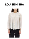 Louise Misha Size 44 Lucky Chance Blouse WRIS23B0229 CREAM 49670044 [P]