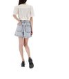 LOUISE MISHA 44サイズ 半袖ブラウス MARINE OFFWHITE 49670042 [P]