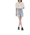 LOUISE MISHA 44サイズ 半袖ブラウス MARINE OFFWHITE 49670042 [P]