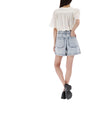 LOUISE MISHA 44サイズ 半袖ブラウス MARINE OFFWHITE 49670042 [P]
