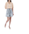 LOUISE MISHA 25インチ デニム ハーフ パンツ WRPS23PR576 LIGHTBLUE 50530707 [P]