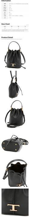 TODS 26FW タイムレス ロゴ バケットバッグ ブラック XBWTSAQ0000 Q8E B999 159724455 [P]