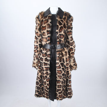 GIVENCHY Leopardfellmantel 127714