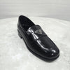 PRADA Gebürstete Lederloafers mit Dreieckslogo 34.5 1D902M 9523 163157681 [P]