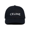 Celine Embroidered Logo Cap Black 242N 2AUS9 38NO 158158219 [P]
