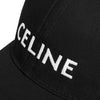 Celine Embroidered Logo Cap Black 242N 2AUS9 38NO 158158219 [P]
