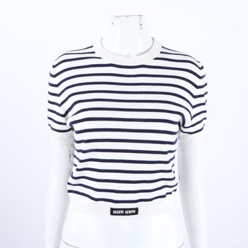 MIU MIU Kurzarm Strick 127655