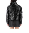 COURREGES ビニールショーツプファーパディングブラック 125049270 [P]