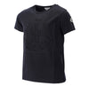 MONCLER ラッキー チャンス キッズ ロゴ パッチ 半袖 Tシャツ 8C00012 83907 999-K 120617140 [P]