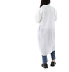 DANTON ボタンダウンシャツドレス 55サイズ DT-B0294 POD WHITE 124329905 [P]