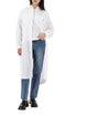 DANTON ボタンダウンシャツドレス 55サイズ DT-B0294 POD WHITE 124329905 [P]